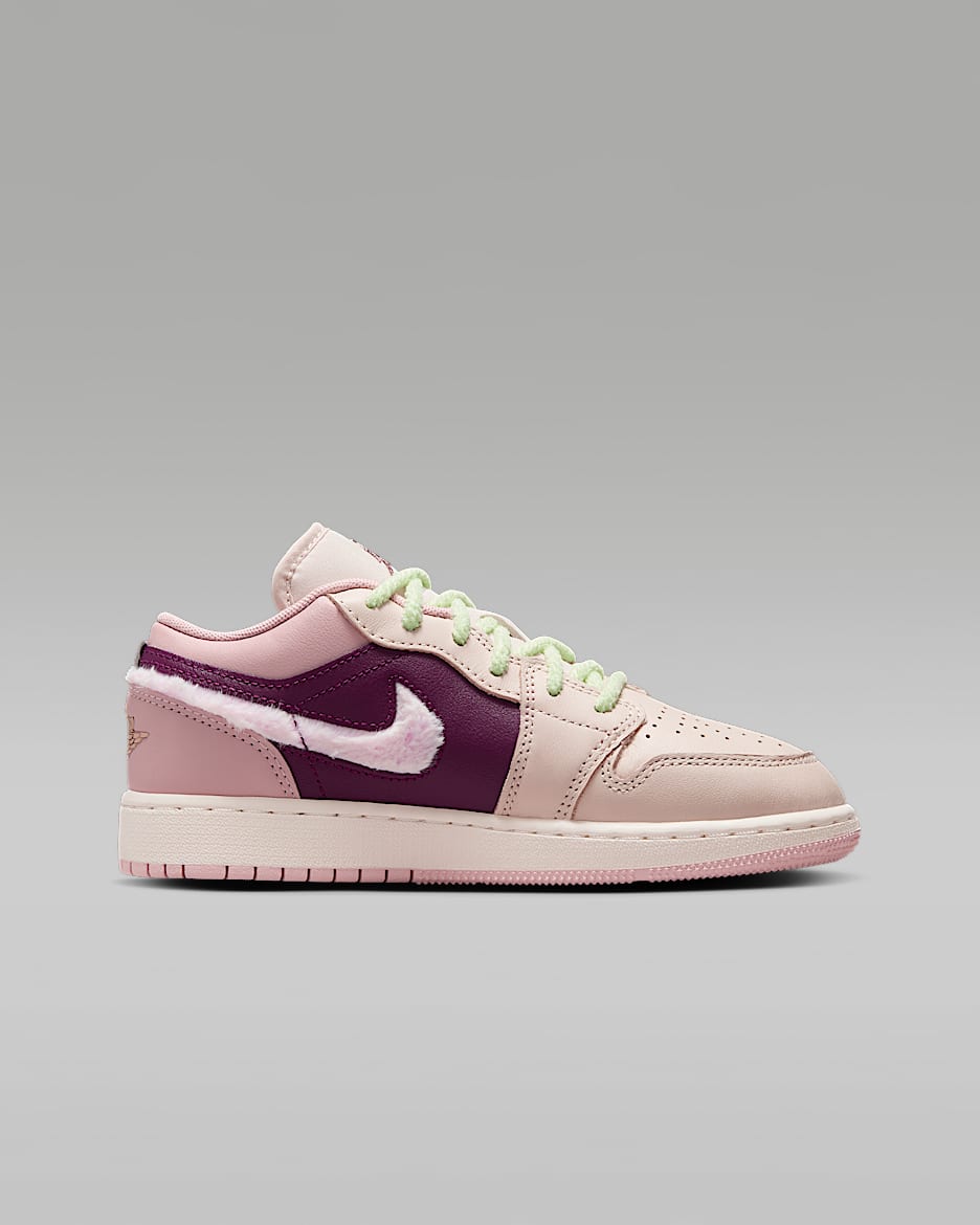 Air Jordan 1 Low SE Big Kids Shoes. Nike